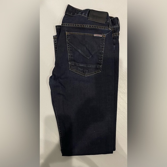 EUC, Hudson Byron Straight Leg Jean, button fly, men’s 34 - Picture 4 of 8